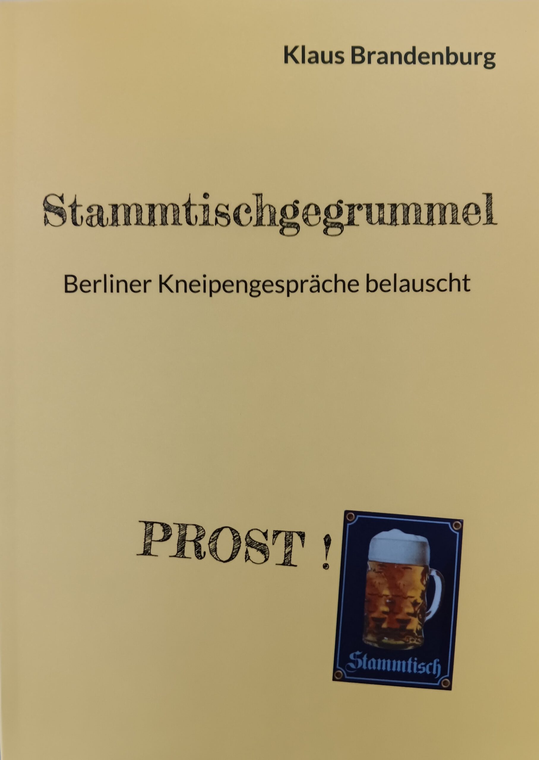 Buchcover zu Stammtischgegrummel